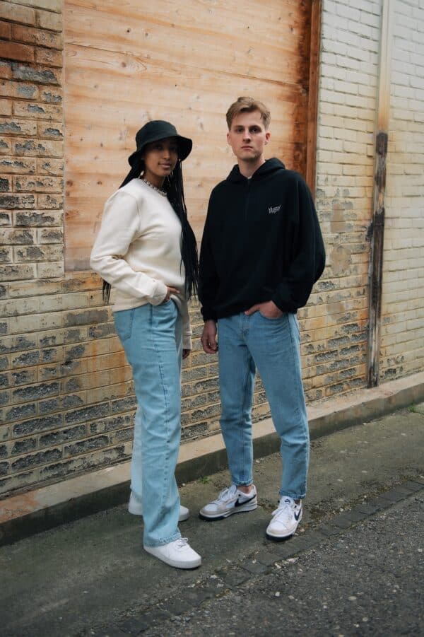 Oversized Hoodie black – Bild 7