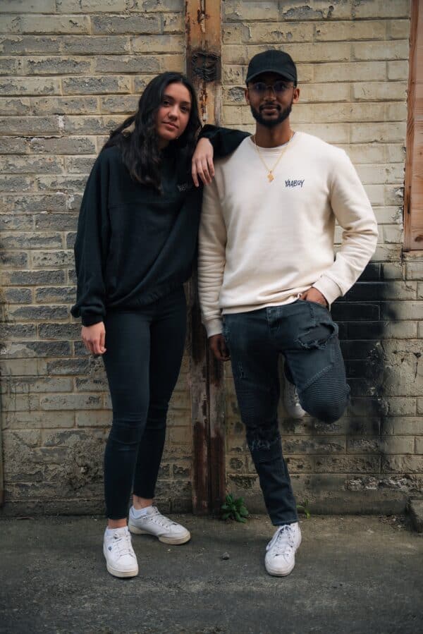Oversized Hoodie black – Bild 6