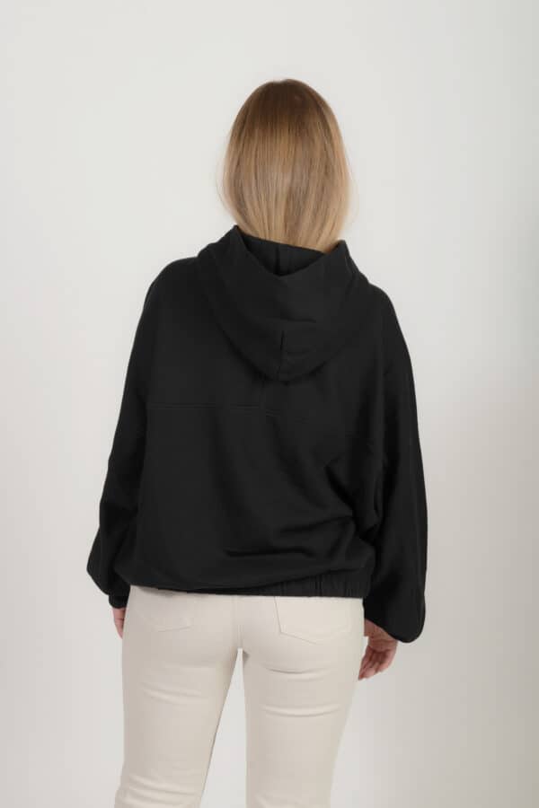 Oversized Hoodie black – Bild 4
