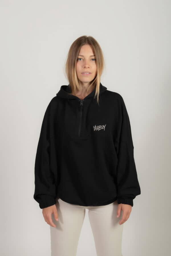 Oversized Hoodie black – Bild 3