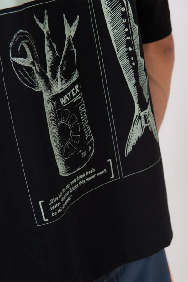 Boxed Shirt black – Bild 6